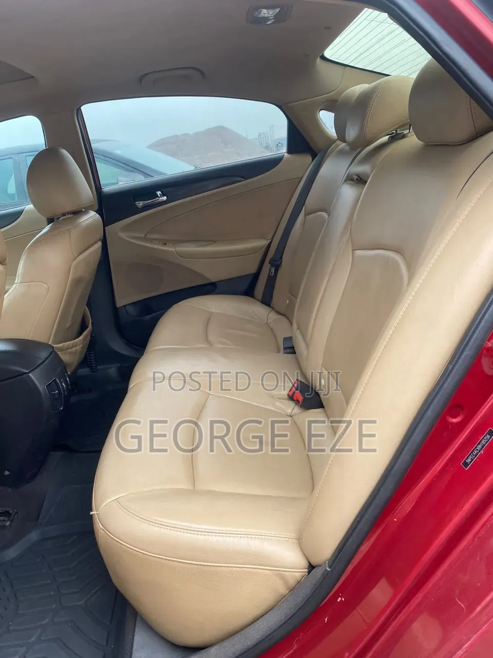 Hyundai Sonata 2013 Red