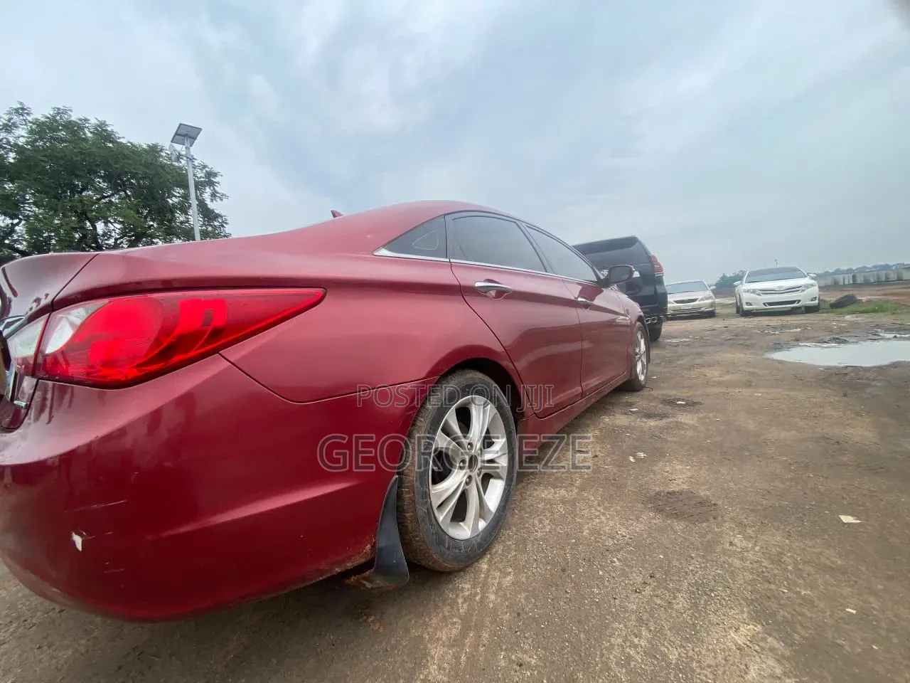 Hyundai Sonata 2013 Red
