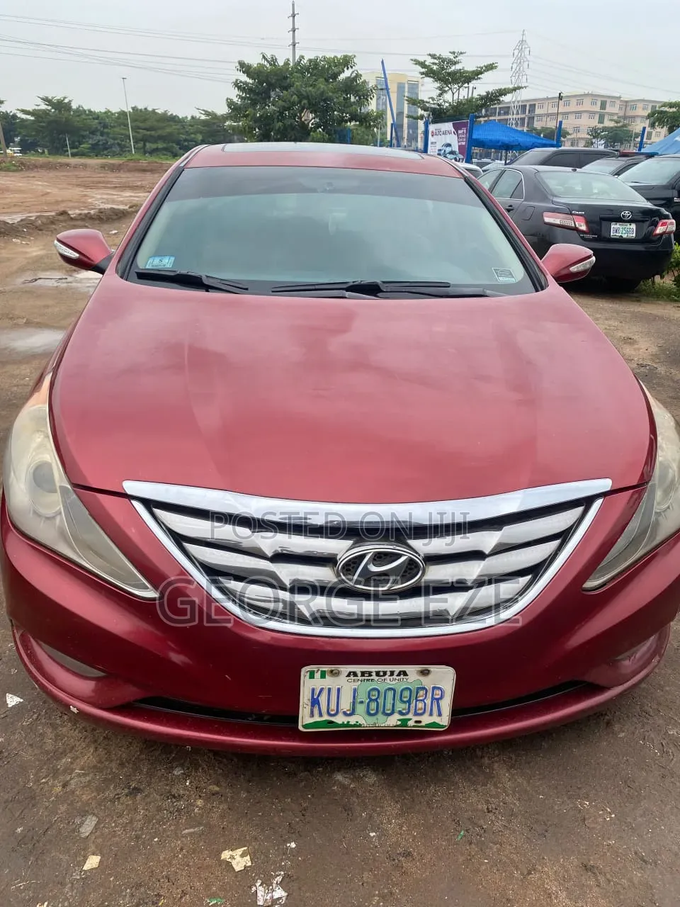 Hyundai Sonata 2013 Red