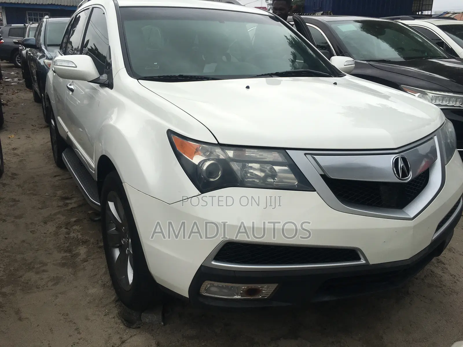 Acura MDX Advance Package SUV AWD (3.7L 6cyl 6A) 2013 White