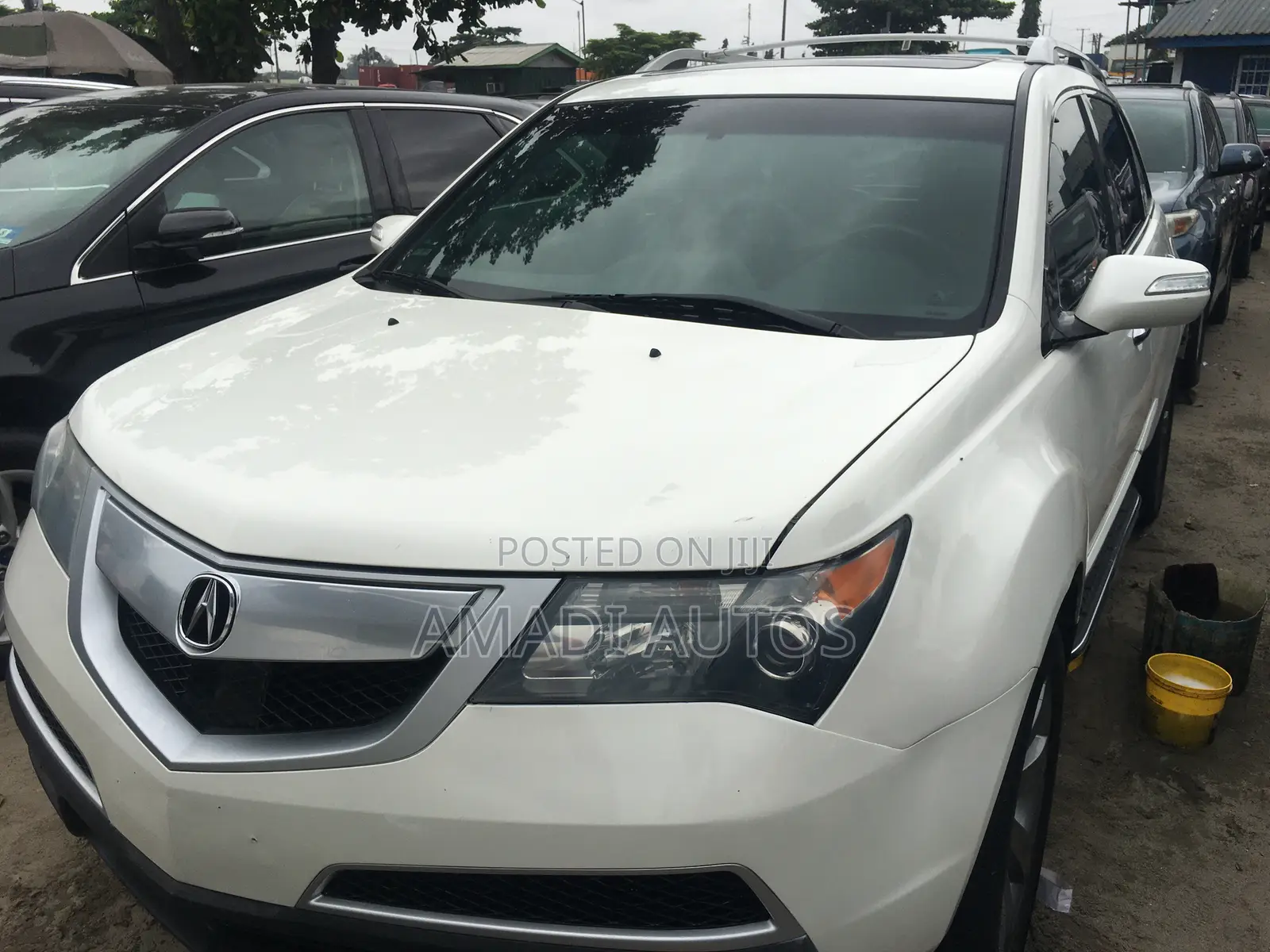 Acura MDX Advance Package SUV AWD (3.7L 6cyl 6A) 2013 White