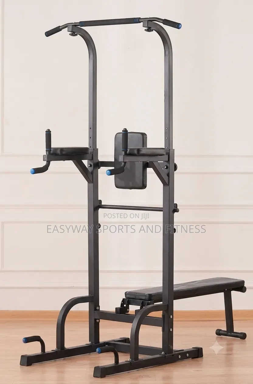 Standard Power Tower With Bench Press and Pull Up Bar