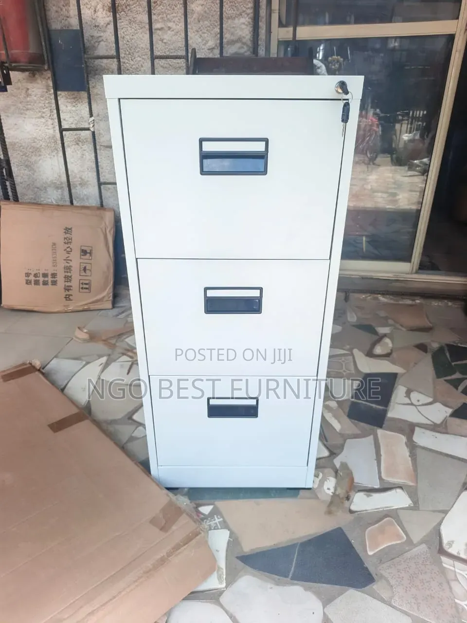 3 Drawer Imported Filling Cabinet