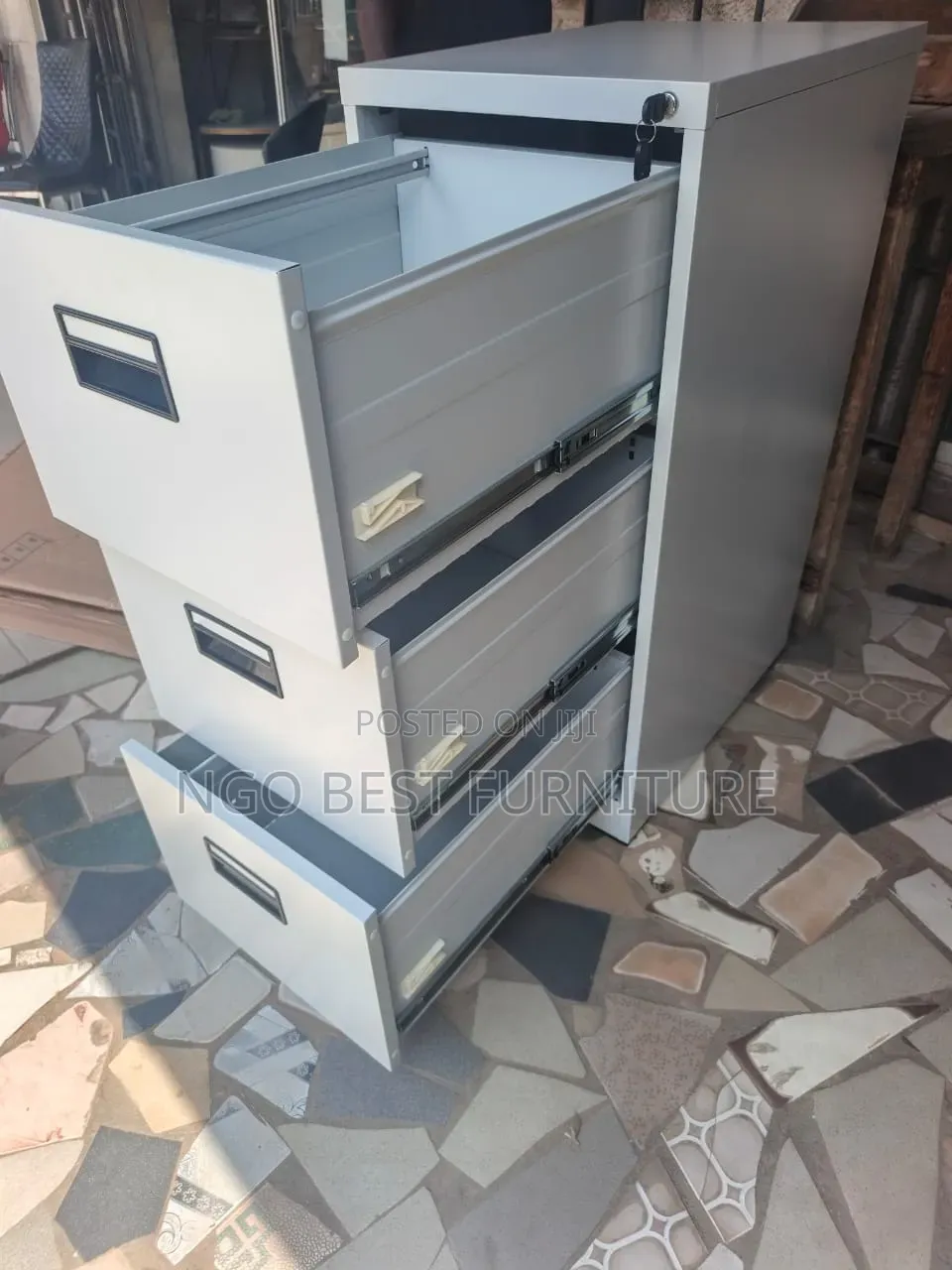 3 Drawer Imported Filling Cabinet