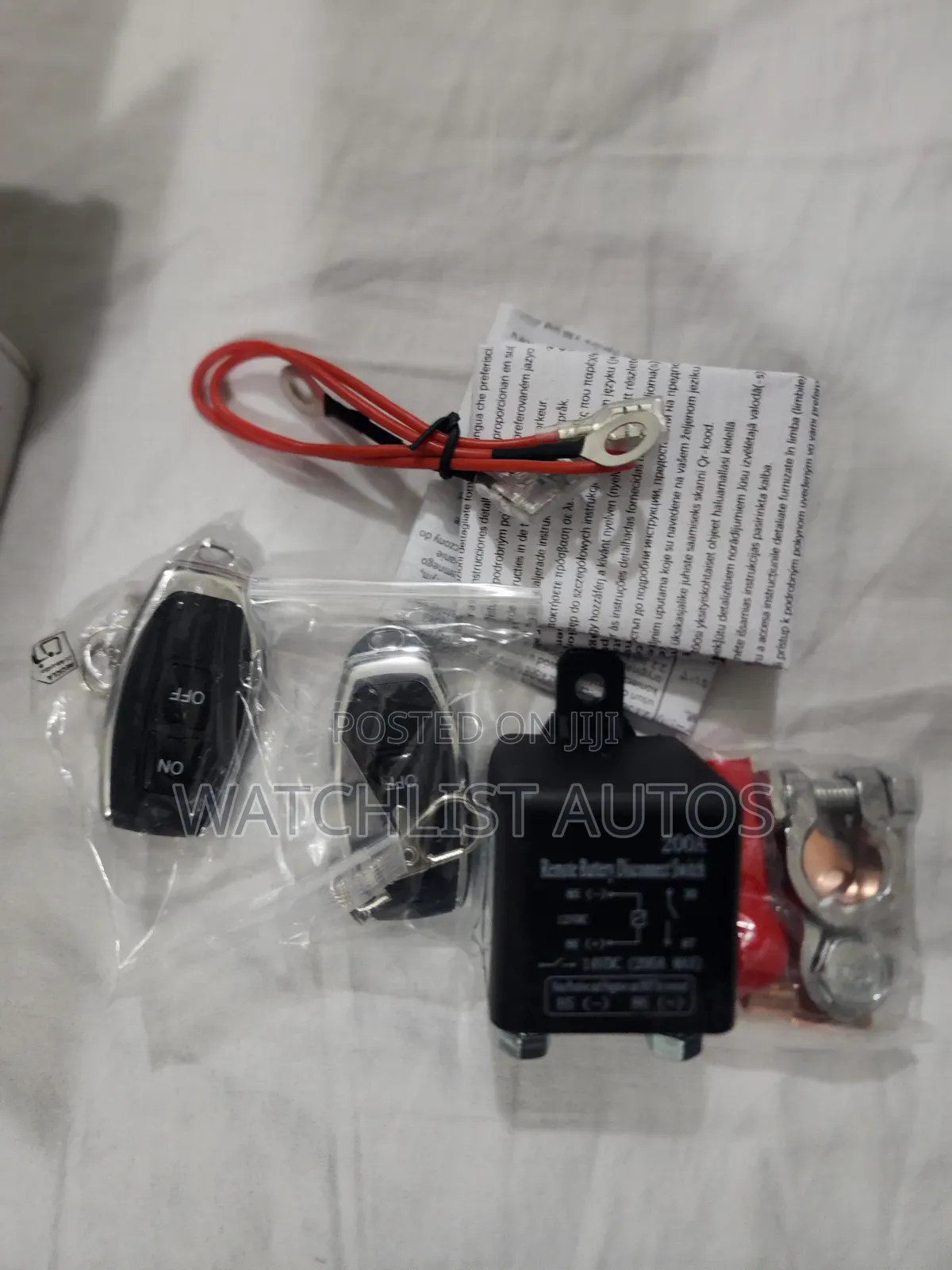 Smart Car Battery Disconnect Switch