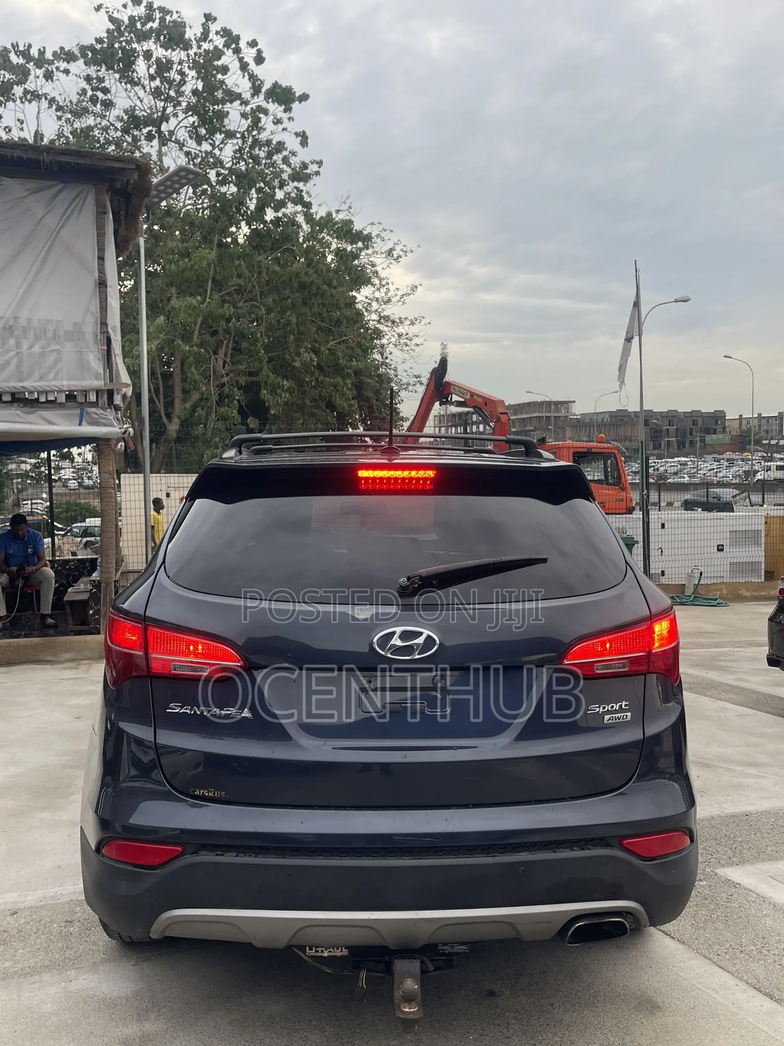Hyundai Santa Fe GLS 4dr SUV AWD (3.3L 6cyl 6A) 2014 Blue