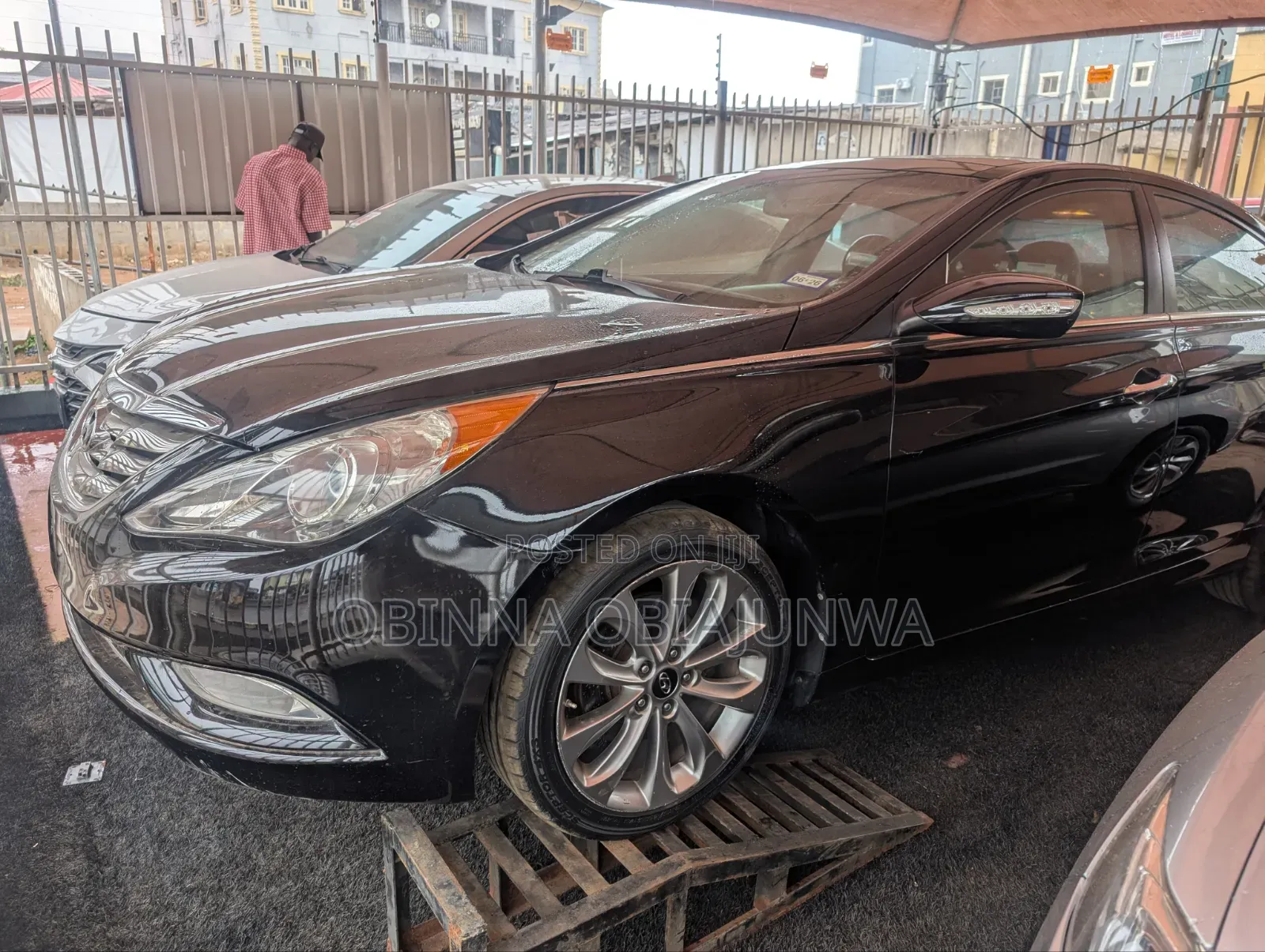 Hyundai Sonata Limited 2.0T Sedan (2.0L 4cyl 6A) 2013 Black