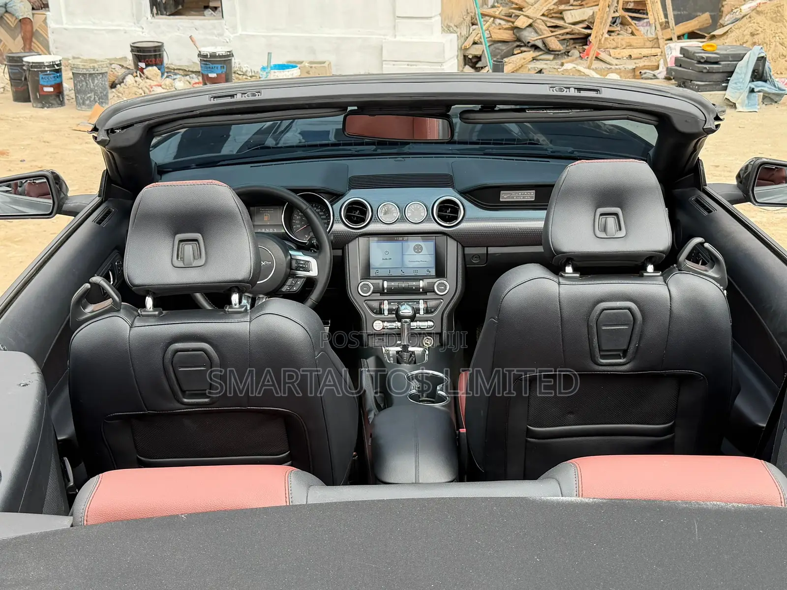 Ford Mustang EcoBoost Premium Convertible 2016 Black