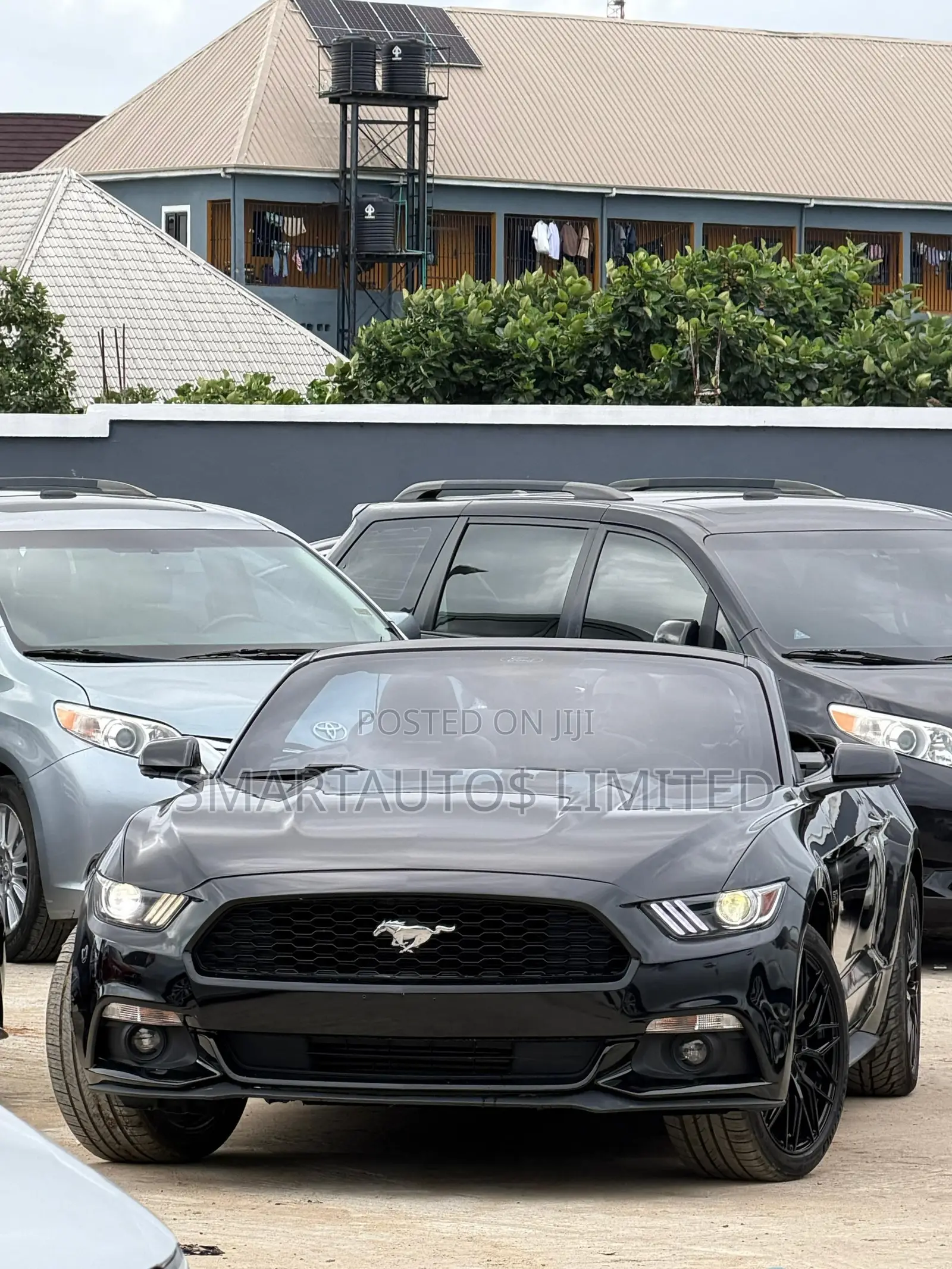 Ford Mustang EcoBoost Premium Convertible 2016 Black