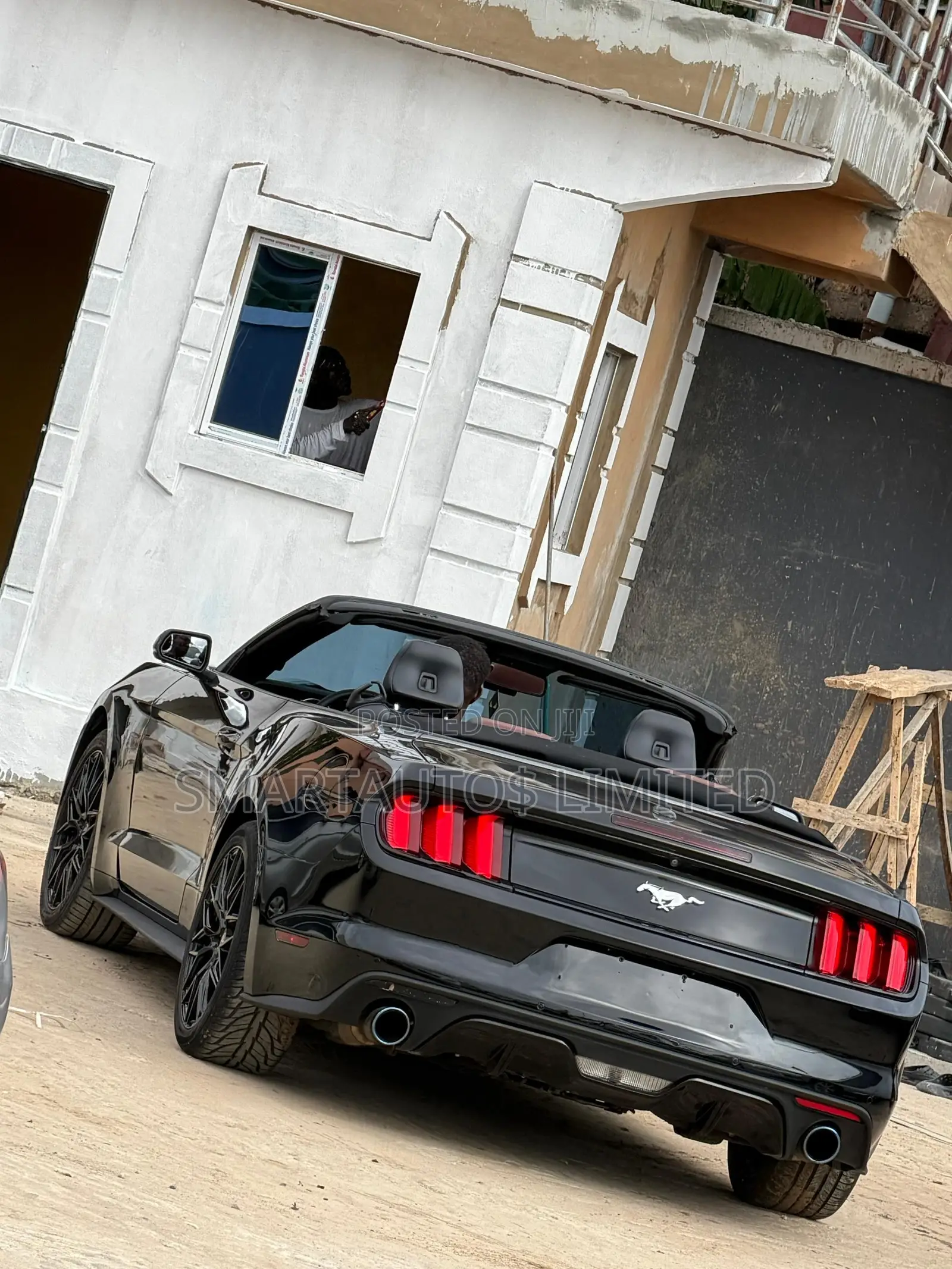 Ford Mustang EcoBoost Premium Convertible 2016 Black