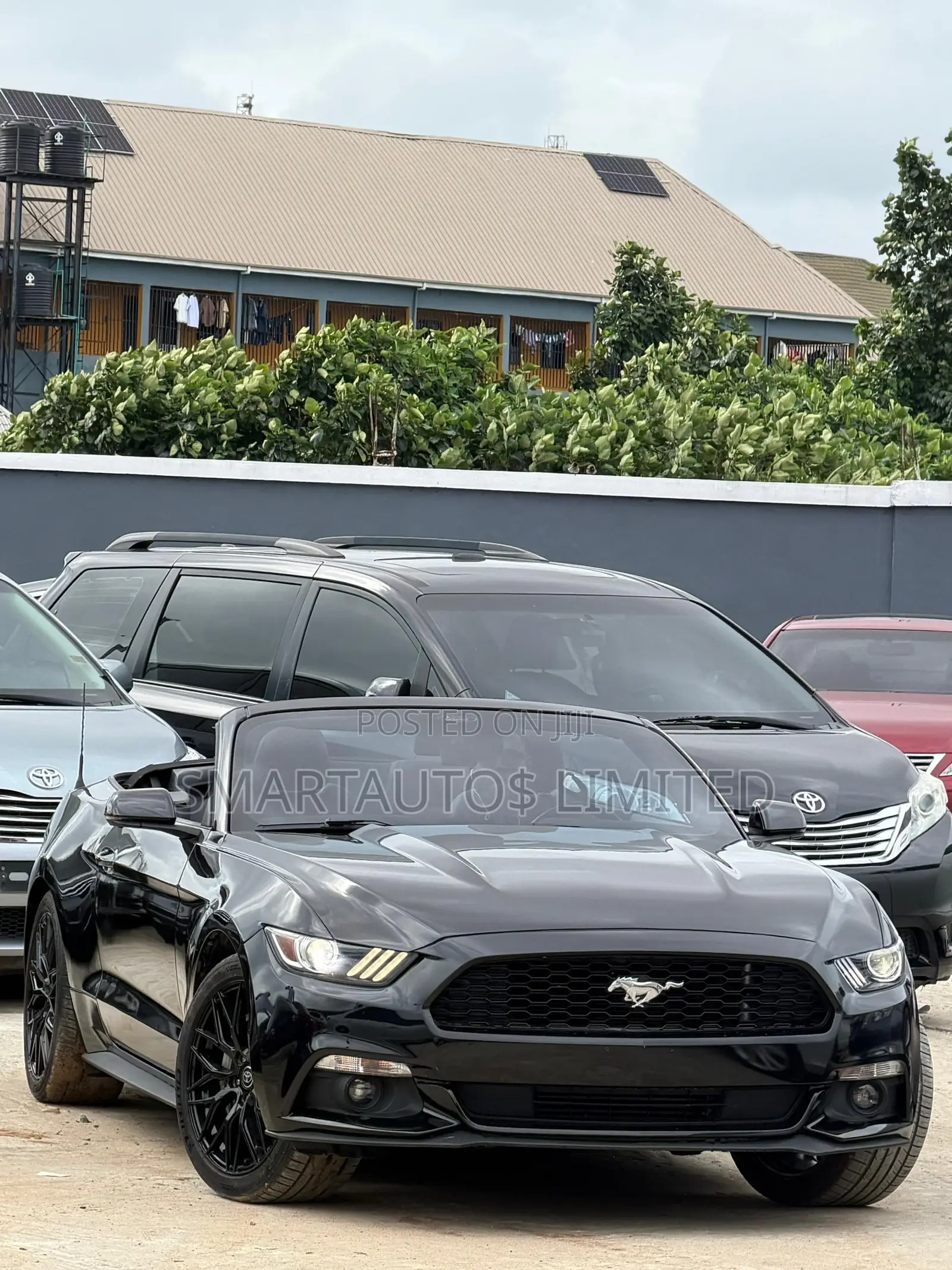 Ford Mustang EcoBoost Premium Convertible 2016 Black