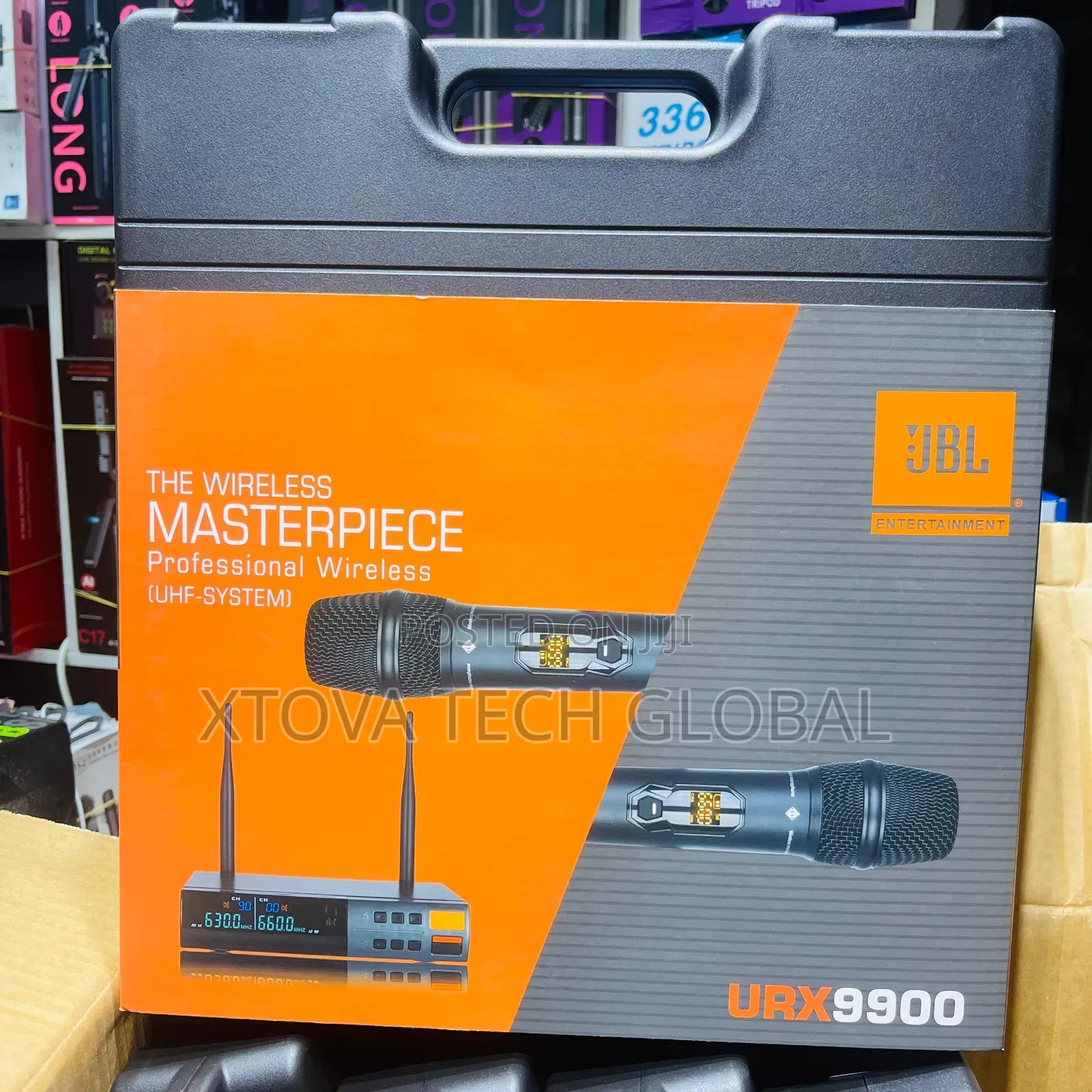 JBL URX9900 Professional Dual UHF Wireless Microphone System
