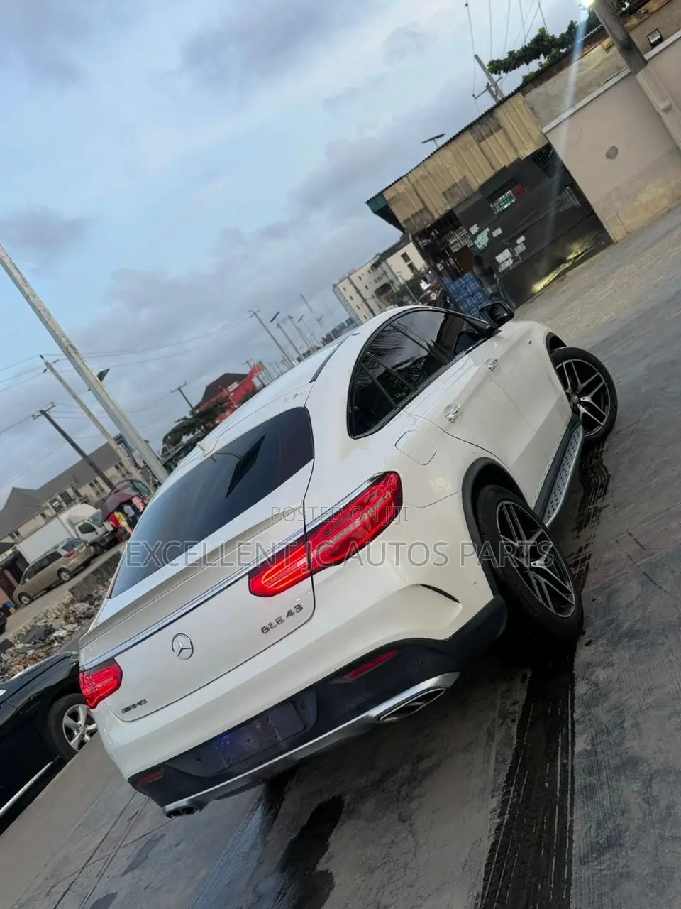 Mercedes-Benz GLE-Class AMG GLE 43 4MATIC 2017 White