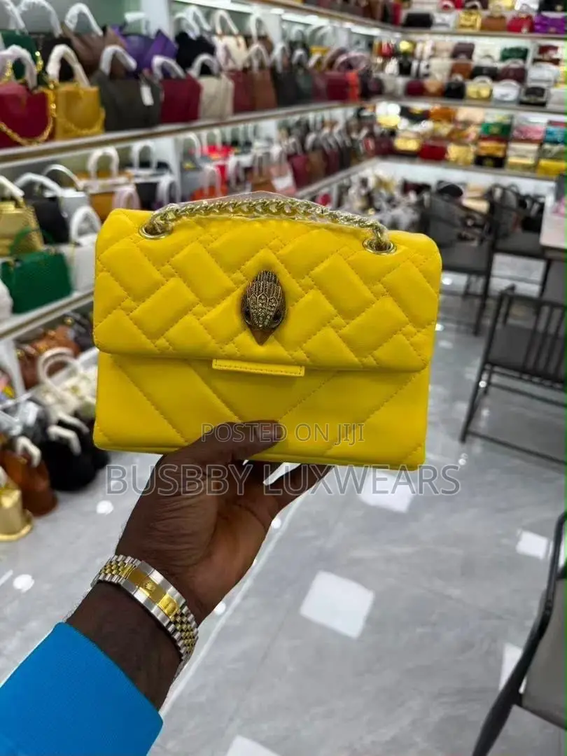 Bright Yellow Ladies Handbags