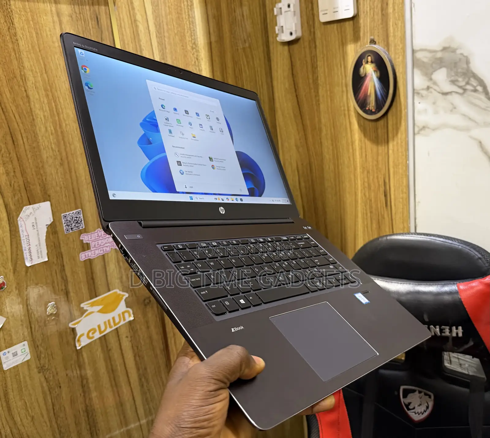 Laptop HP ZBook Studio G3 16GB Intel Core i7 SSD 512GB