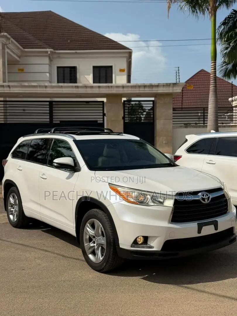 Toyota Highlander Limited V6 4x4 (3.5L 6cyl 6A) 2016 White