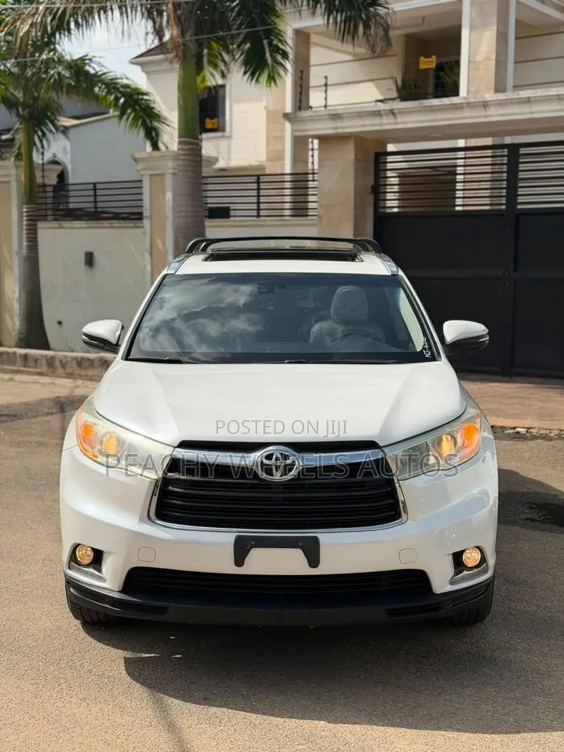 Toyota Highlander Limited V6 4x4 (3.5L 6cyl 6A) 2016 White
