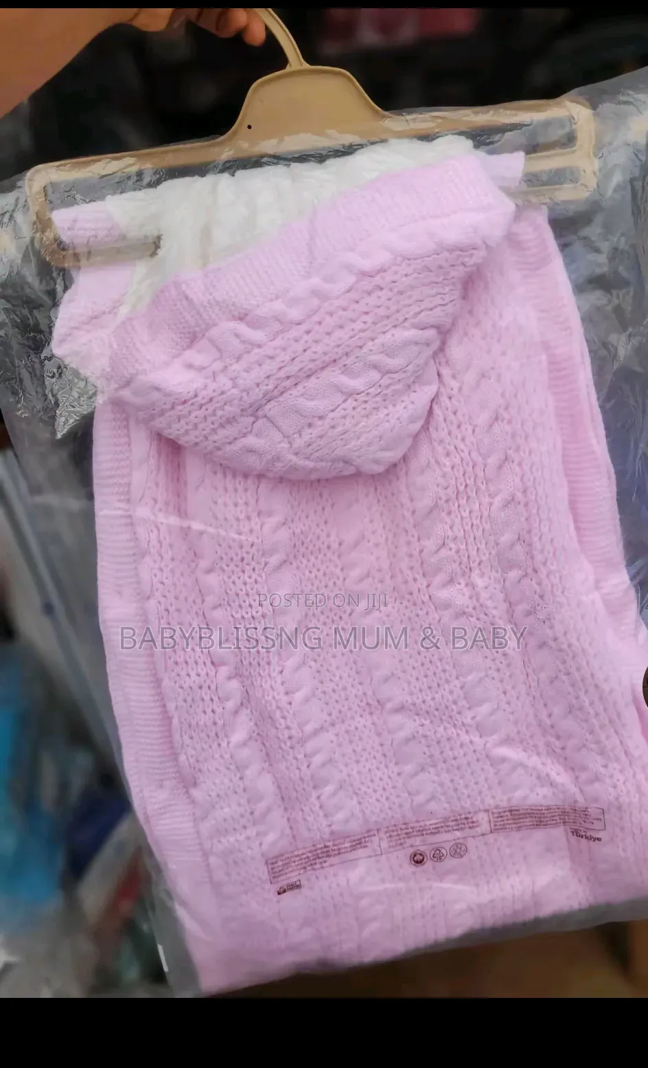 Caramini Baby Hooded Shawl