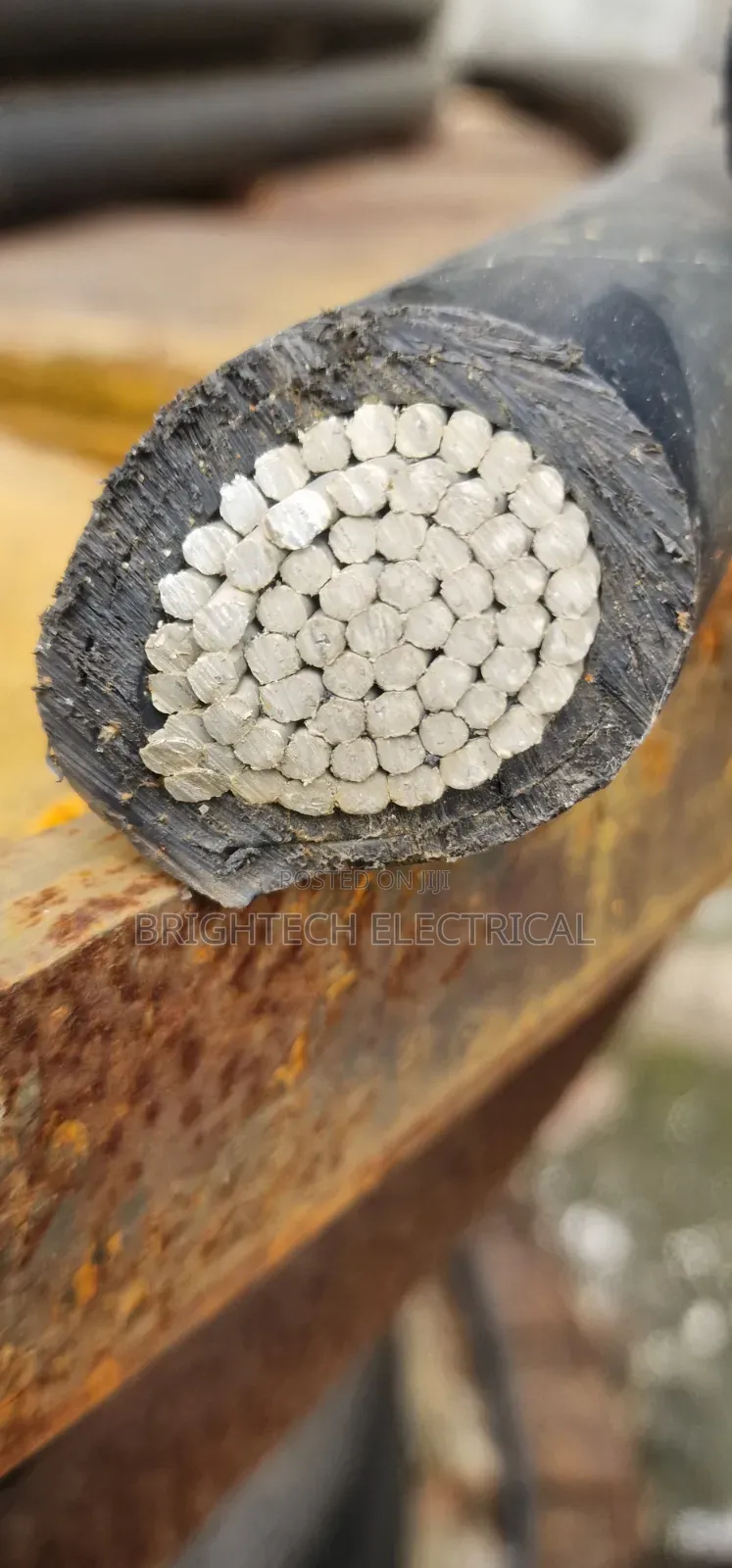 500mmx1core Aluminium Cable Pvcpvc BICC