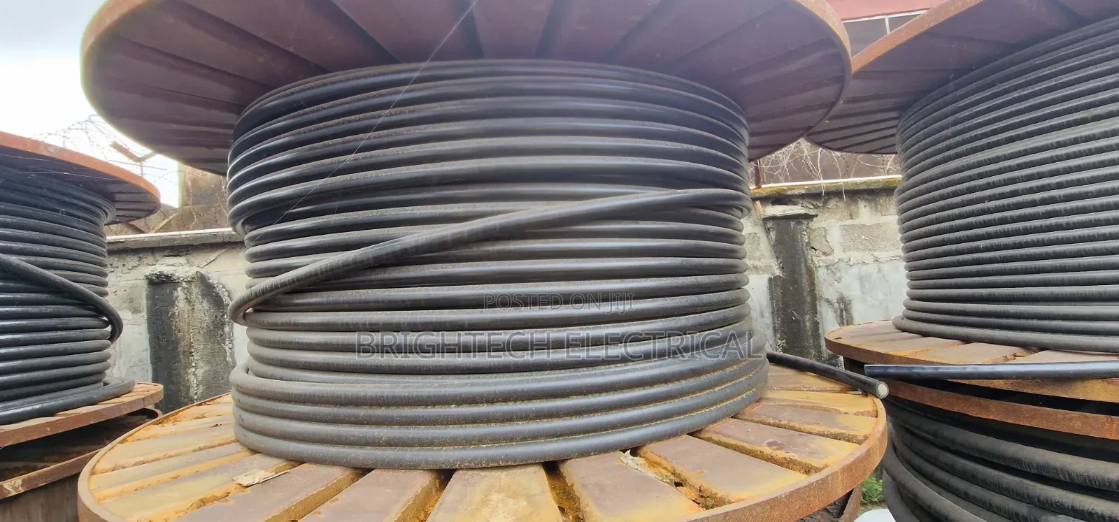 500mmx1core Aluminium Cable Pvcpvc BICC