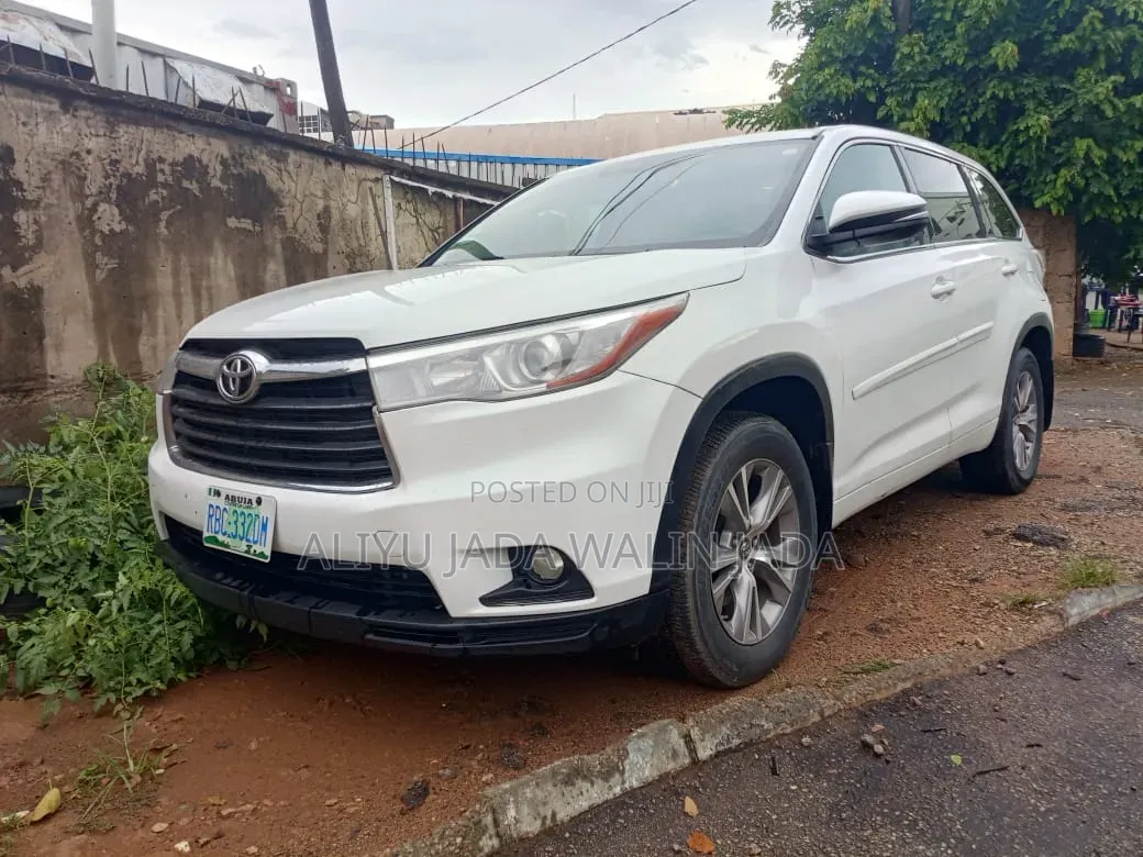 Toyota Highlander 2016 White