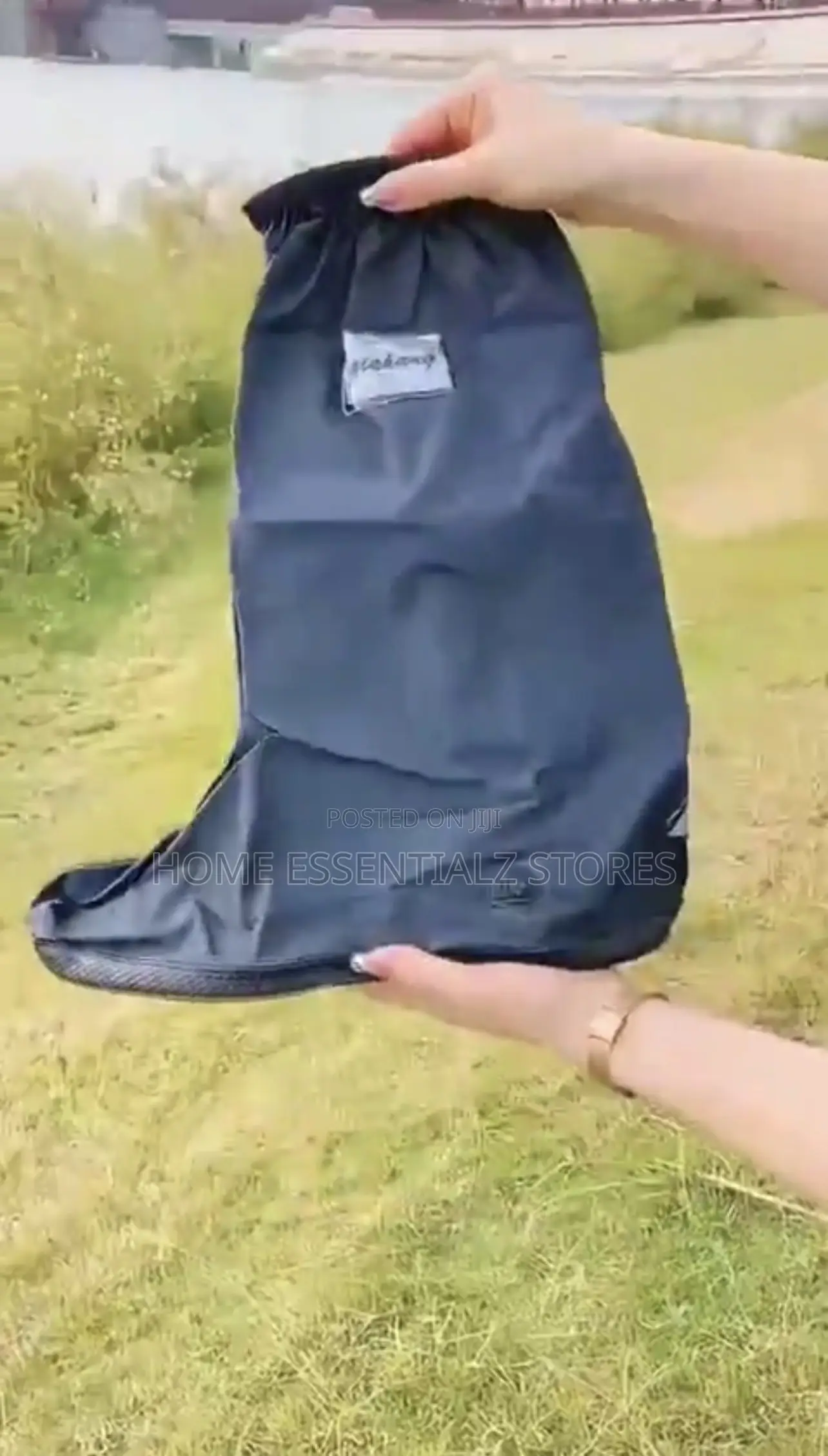 High Knee Shoe Protectors - Reusable Waterproof Rain Boot Covers