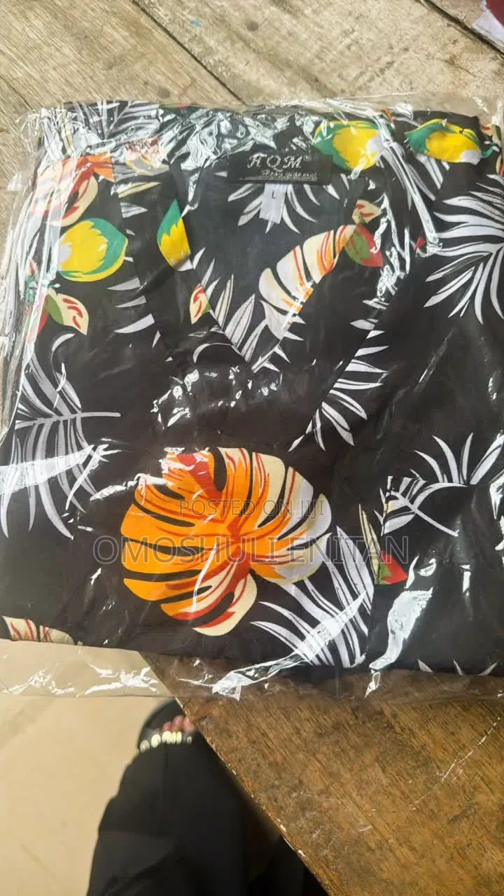 Floral Scrubs Top With Plain trousers.Two Piece