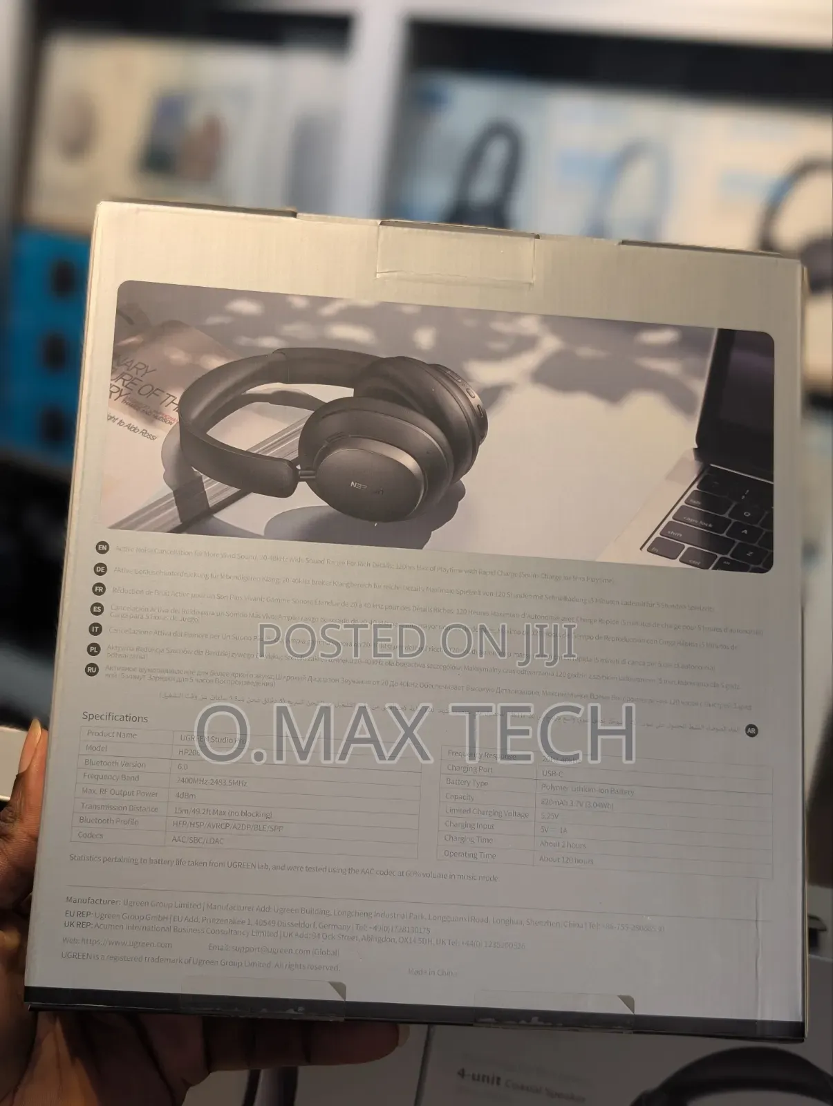 UGREEN Studio Pro ANC Wireless Headphones