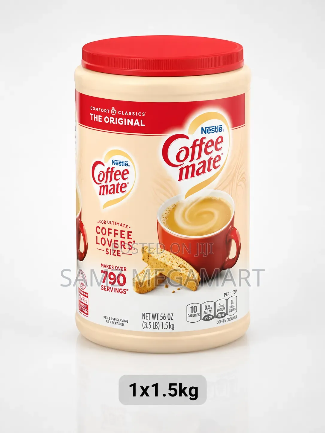 Nestlé Coffee Mate 1.5kg – Creamy Non-Dairy Creamer for Better Coffee