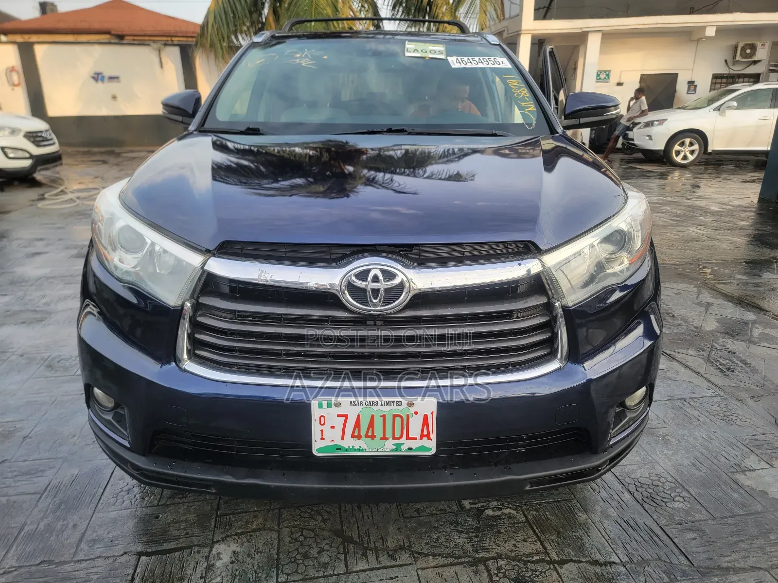 Toyota Highlander XLE 4dr SUV AWD (3.5L 6cyl 6A) 2015 Blue