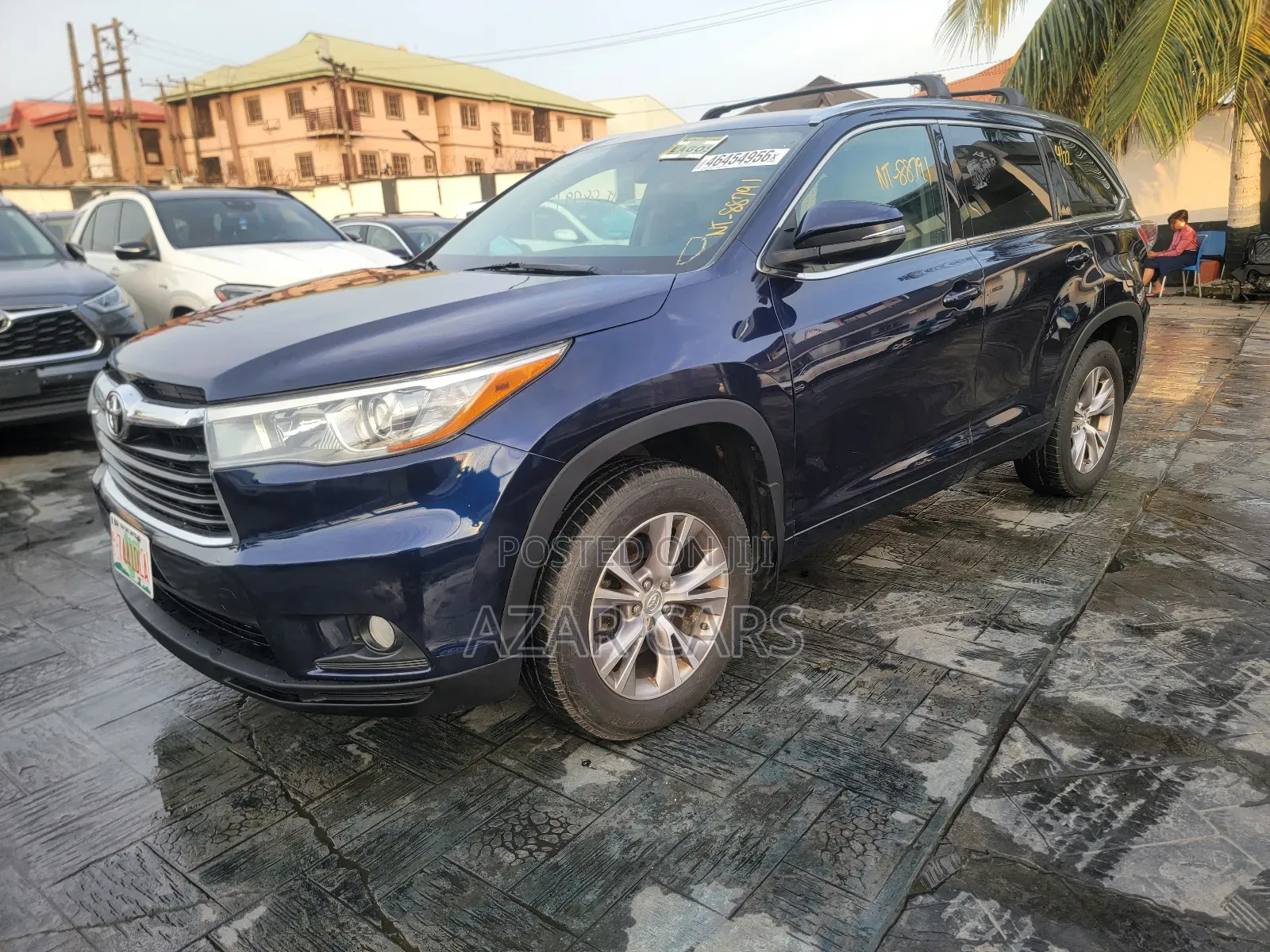 Toyota Highlander XLE 4dr SUV AWD (3.5L 6cyl 6A) 2015 Blue