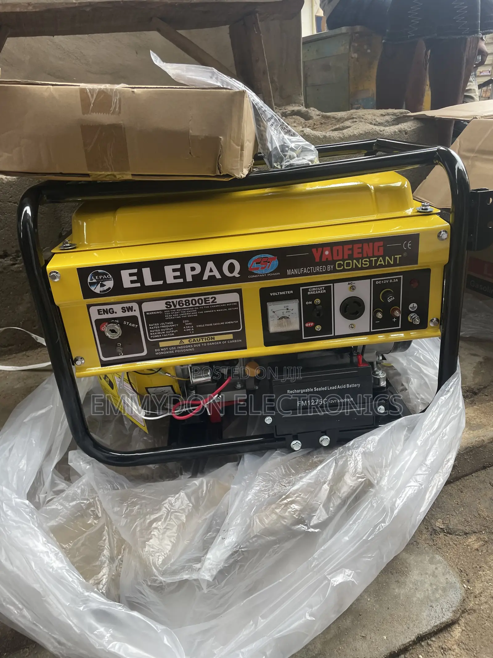 Elepaq Constant 4.5KVA Power Generator