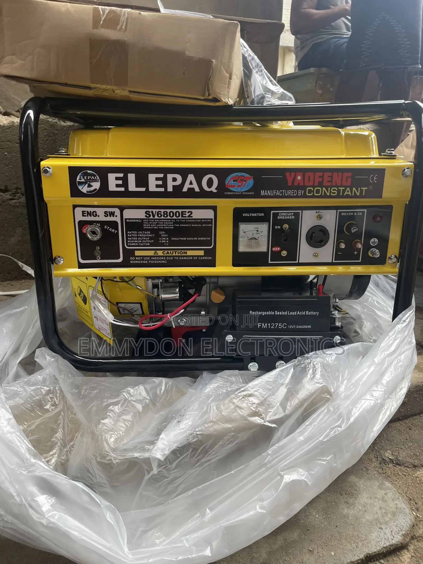 Elepaq Constant 4.5KVA Power Generator