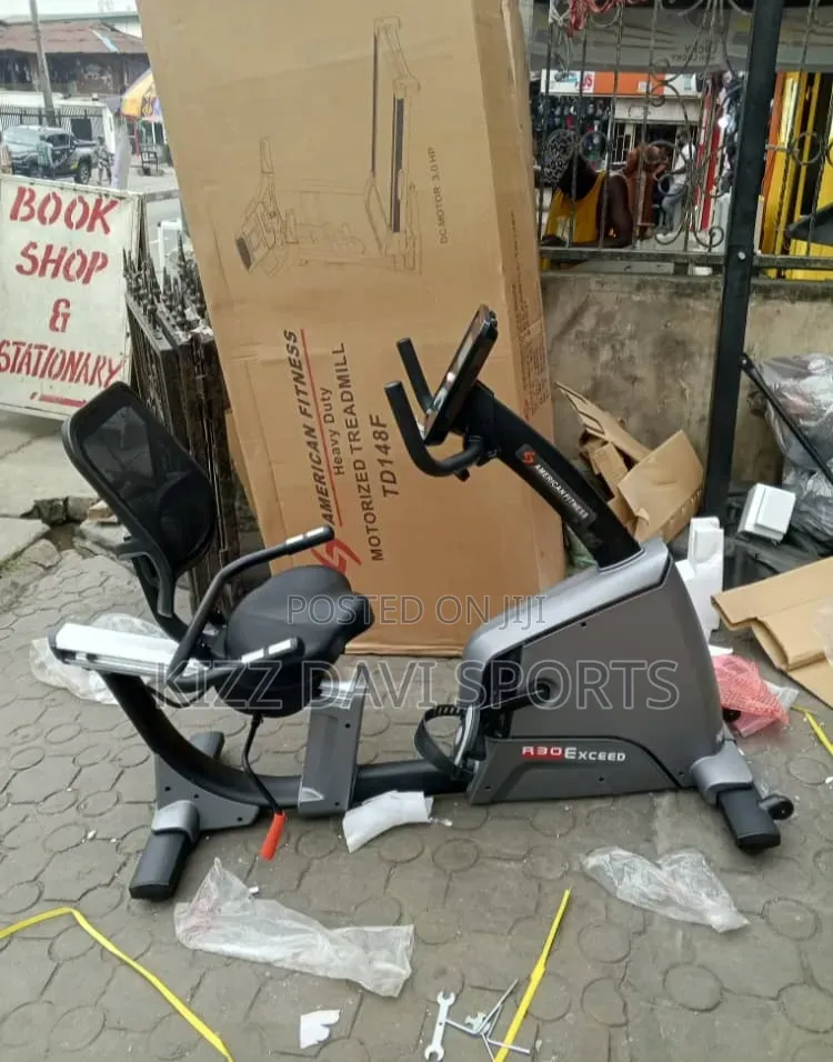 Commercial Recumbent Exercise Bike