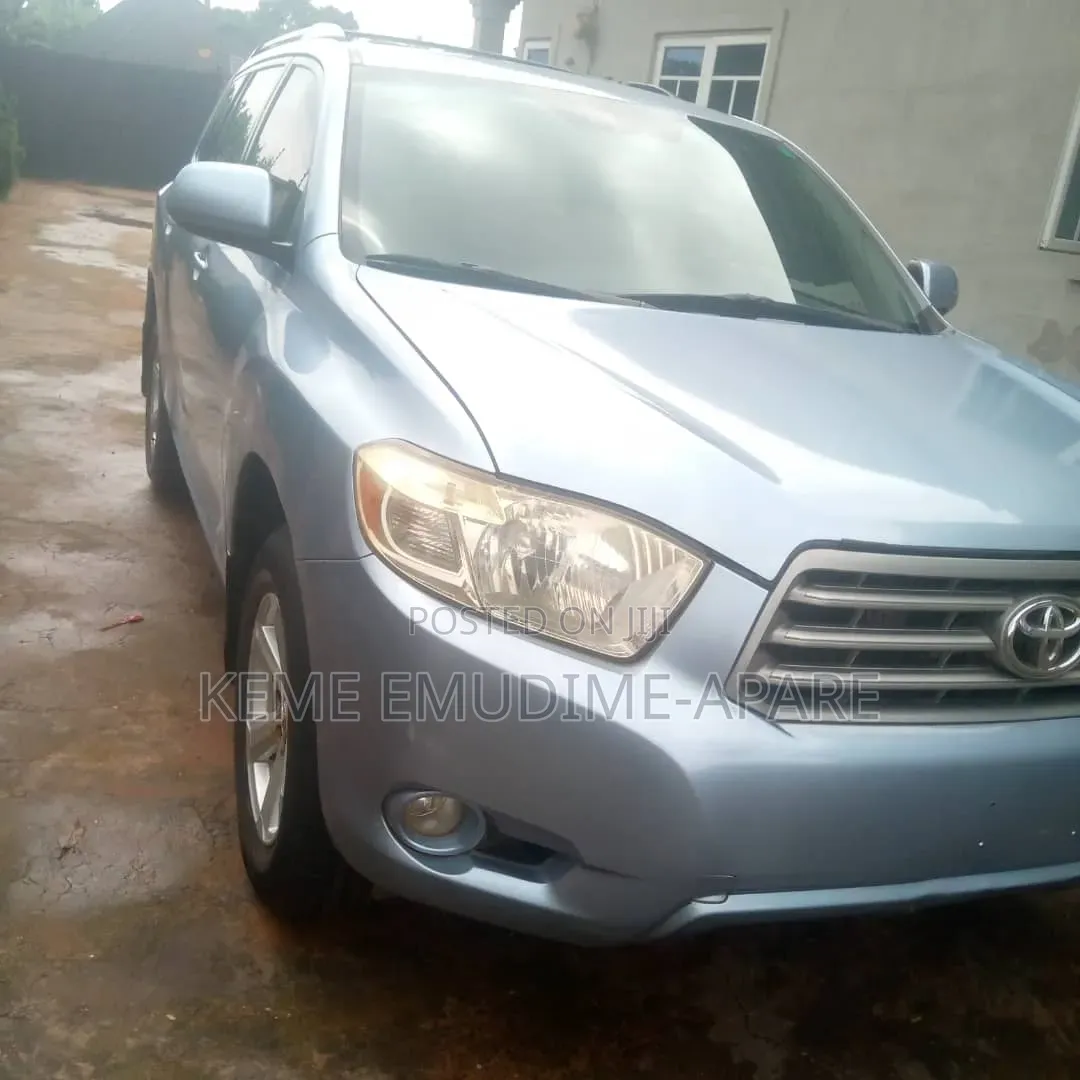 Toyota Highlander 2009 Silver