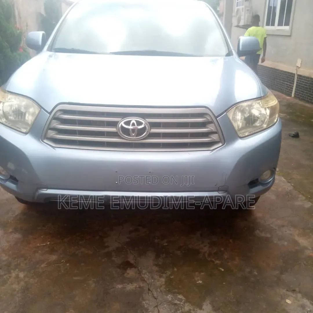 Toyota Highlander 2009 Silver