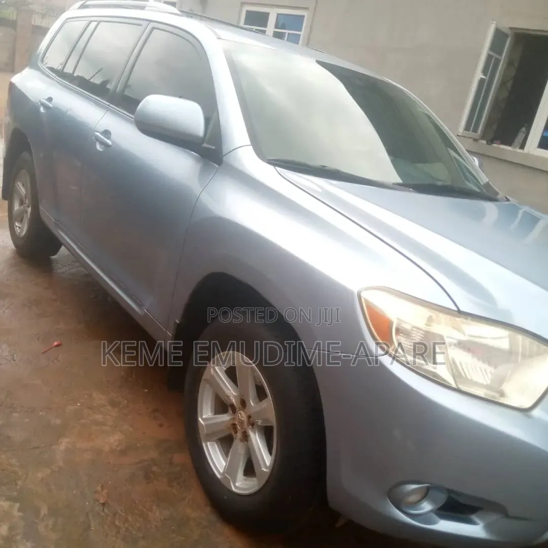 Toyota Highlander 2009 Silver