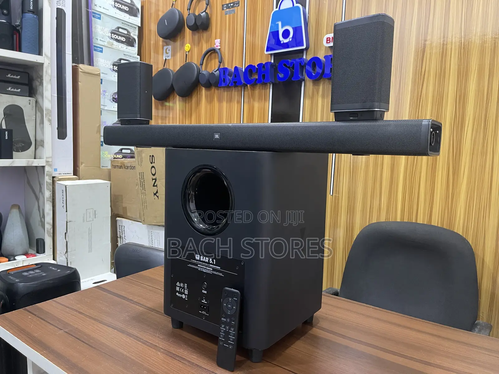 JBL 5.1ch Wireless 510w Soundbar With Detachable Speakers