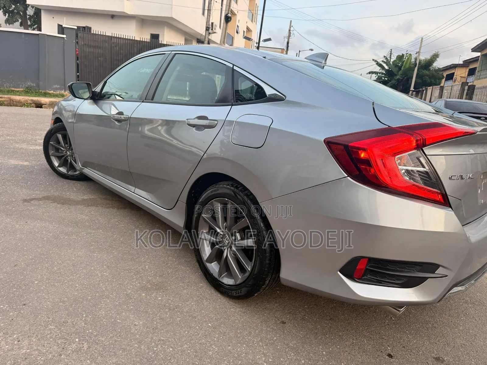 Honda Civic EX-L Sedan 2019 Silver