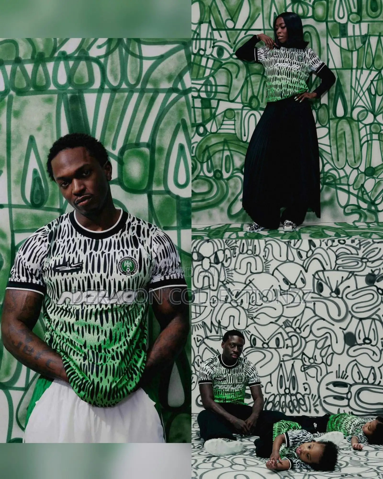 *Nigeria X Slawn Academy Pro Football Jersey