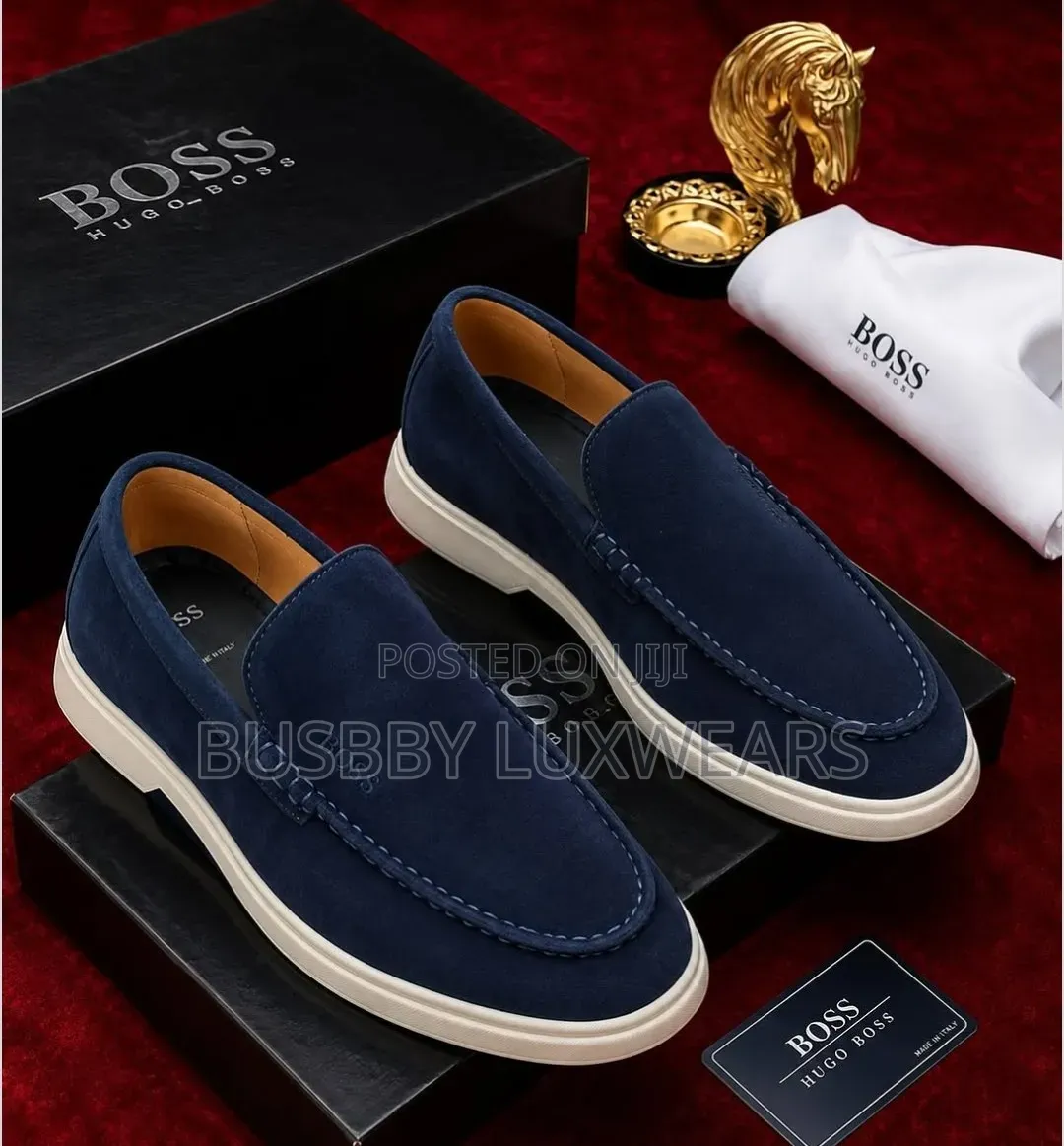 Hugo Boss Italian Suede Loafer