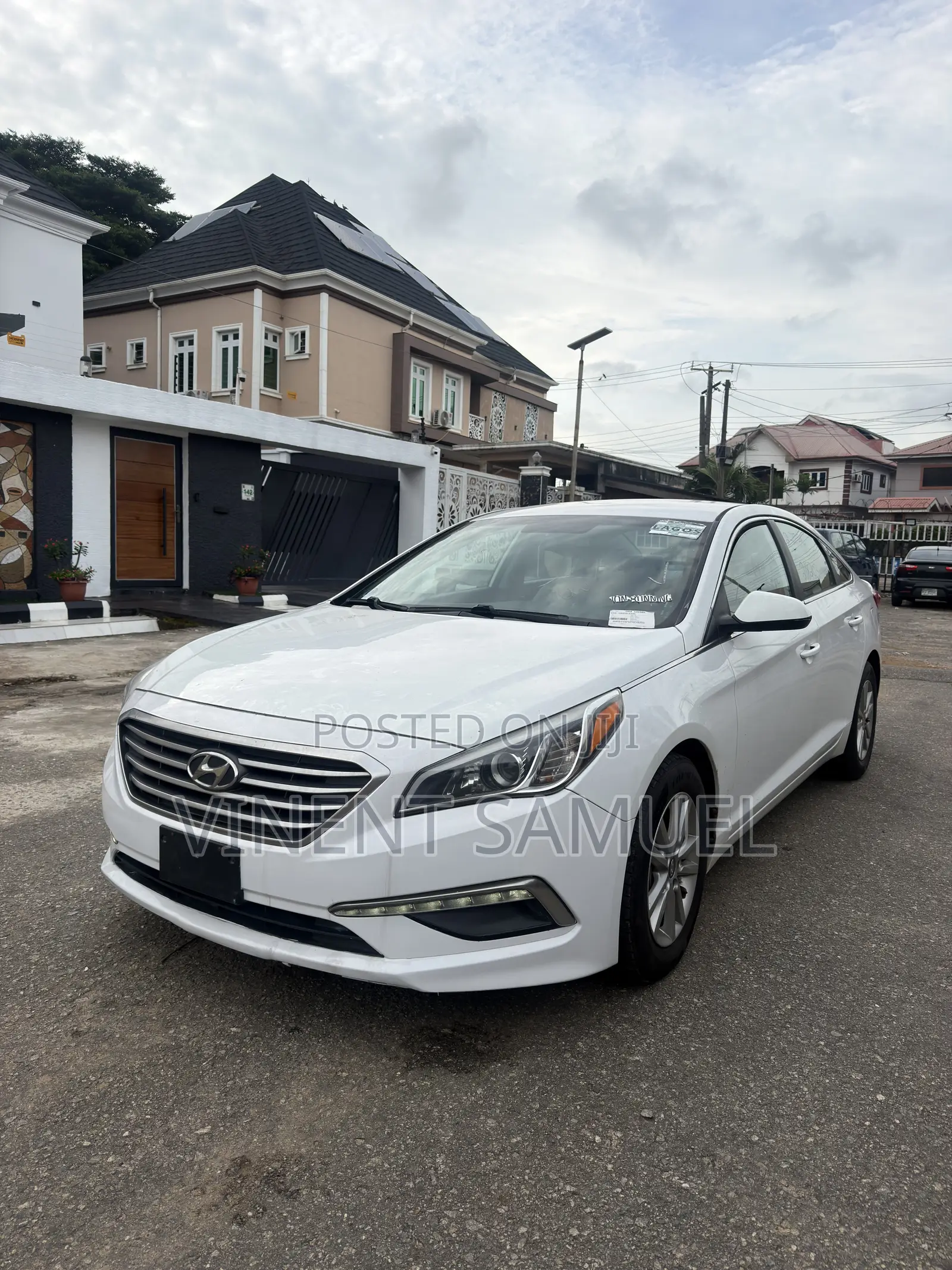 Hyundai Sonata 2015 White