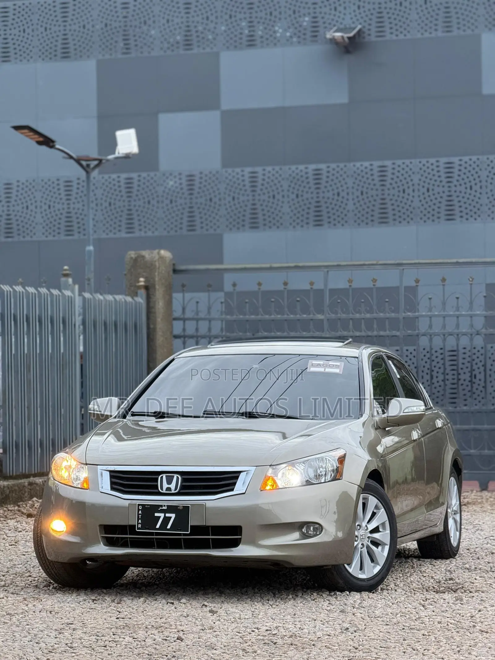 Honda Accord 2009 Gold