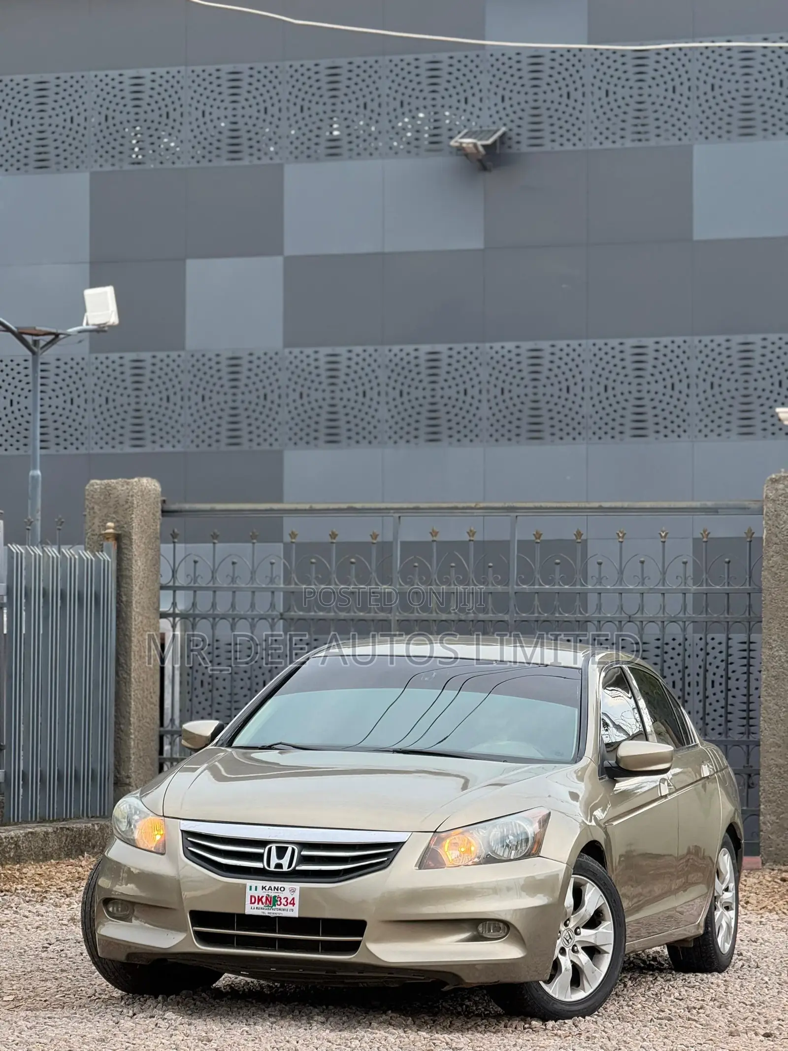 Honda Accord 2008 Gold