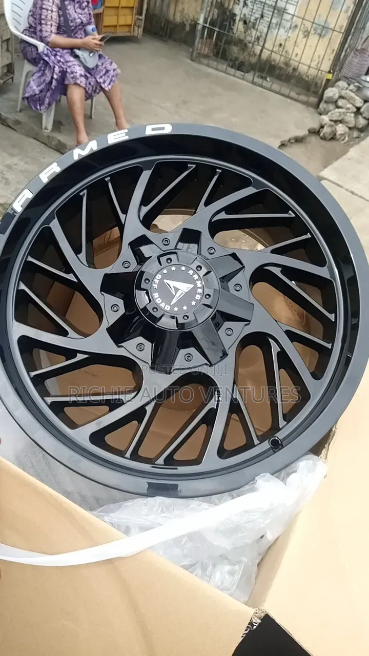 Brand New 20-Inch Wrangler Rim Off-Road Design Rim.