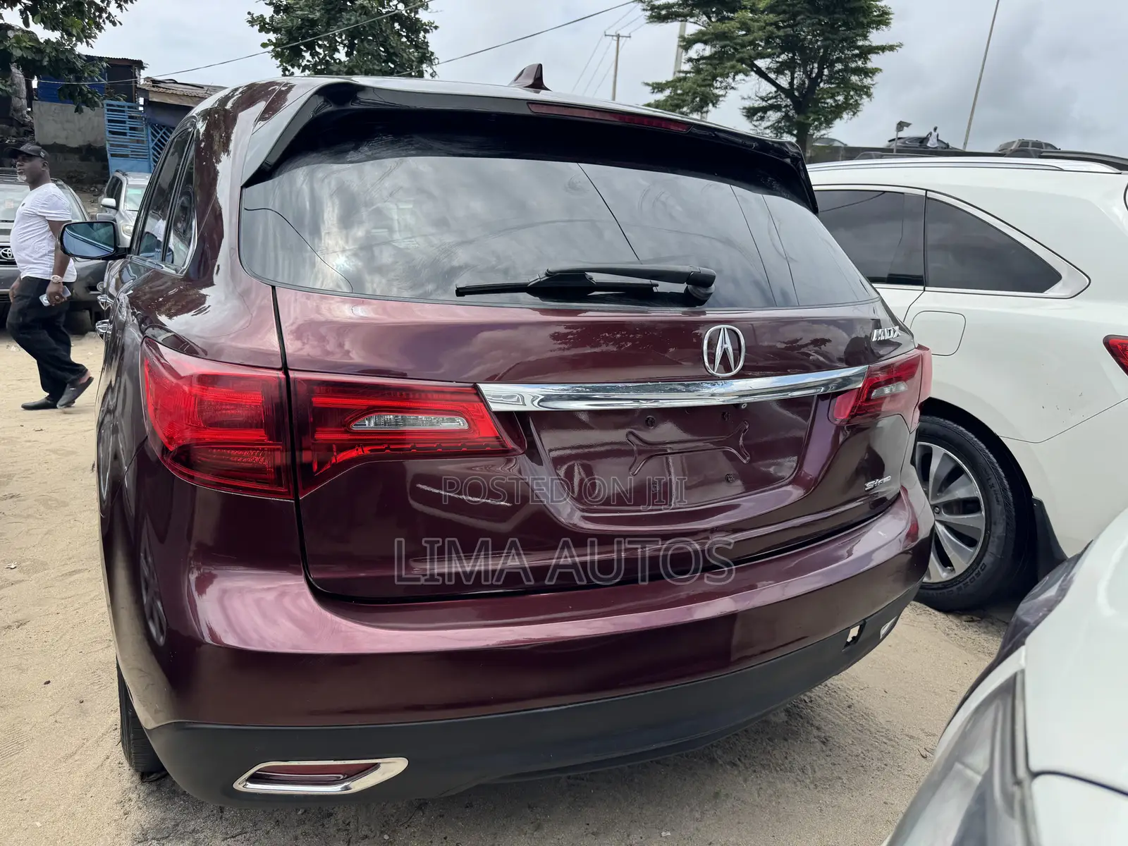 Acura MDX 2015 Burgundy