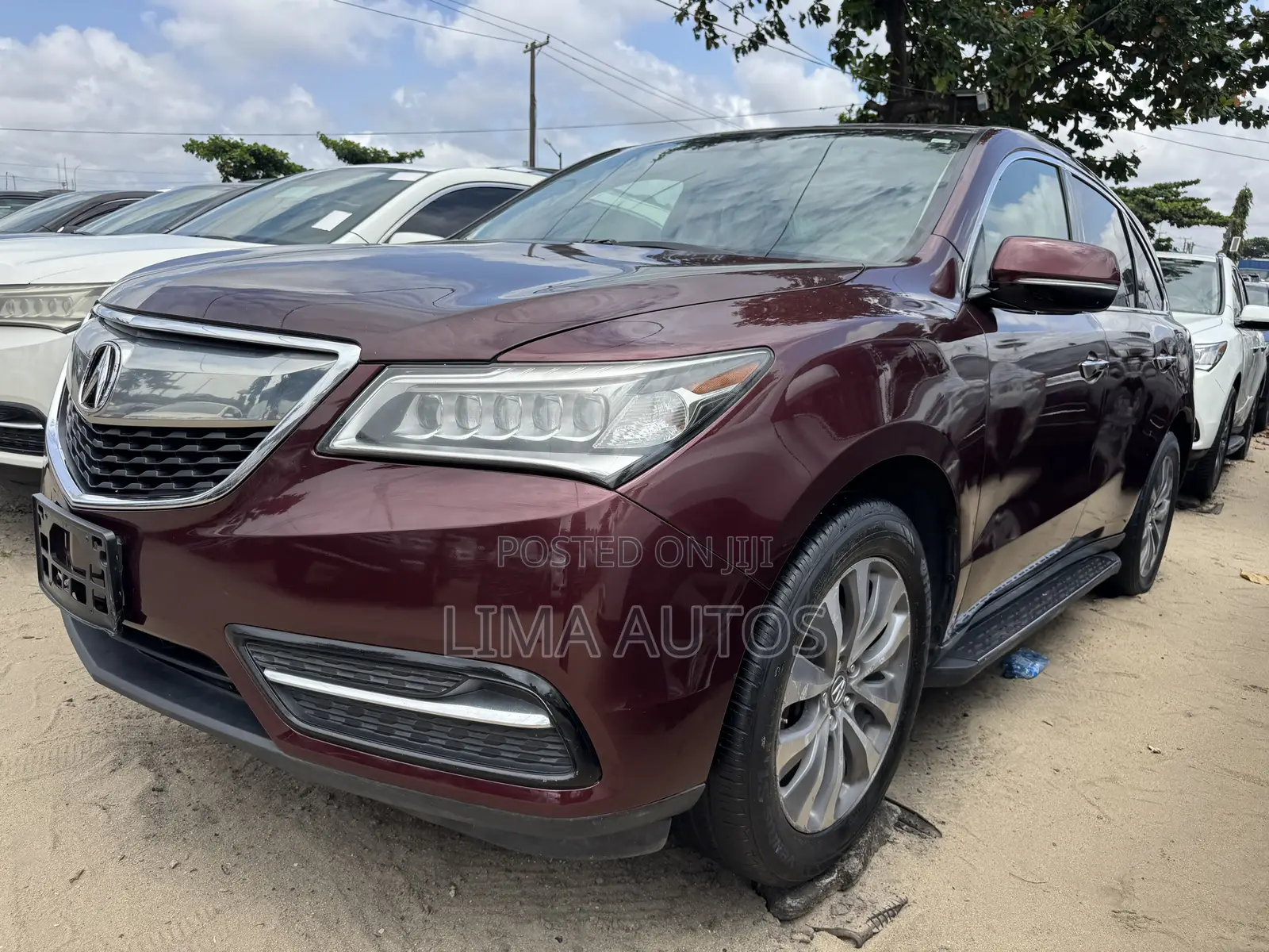 Acura MDX 2015 Burgundy