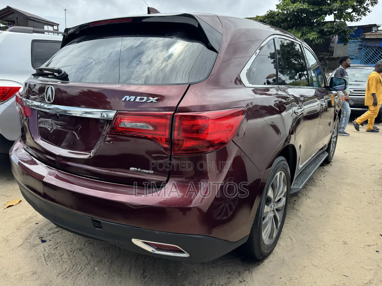 Acura MDX 2015 Burgundy