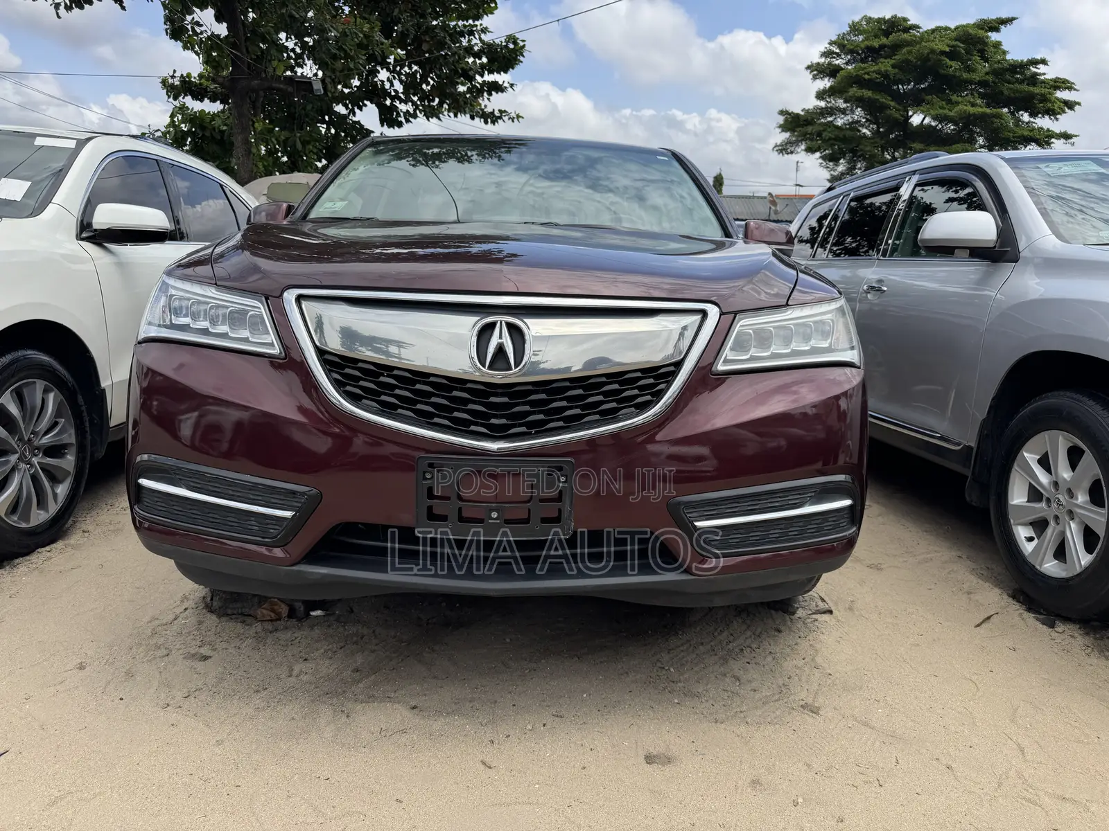 Acura MDX 2015 Burgundy