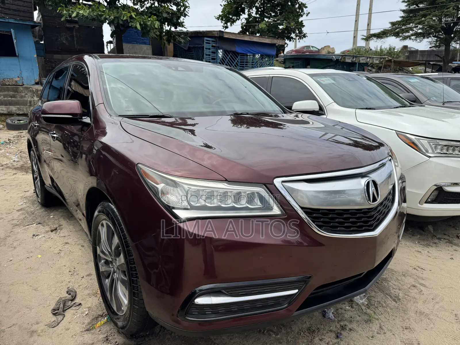 Acura MDX 2016 Burgundy